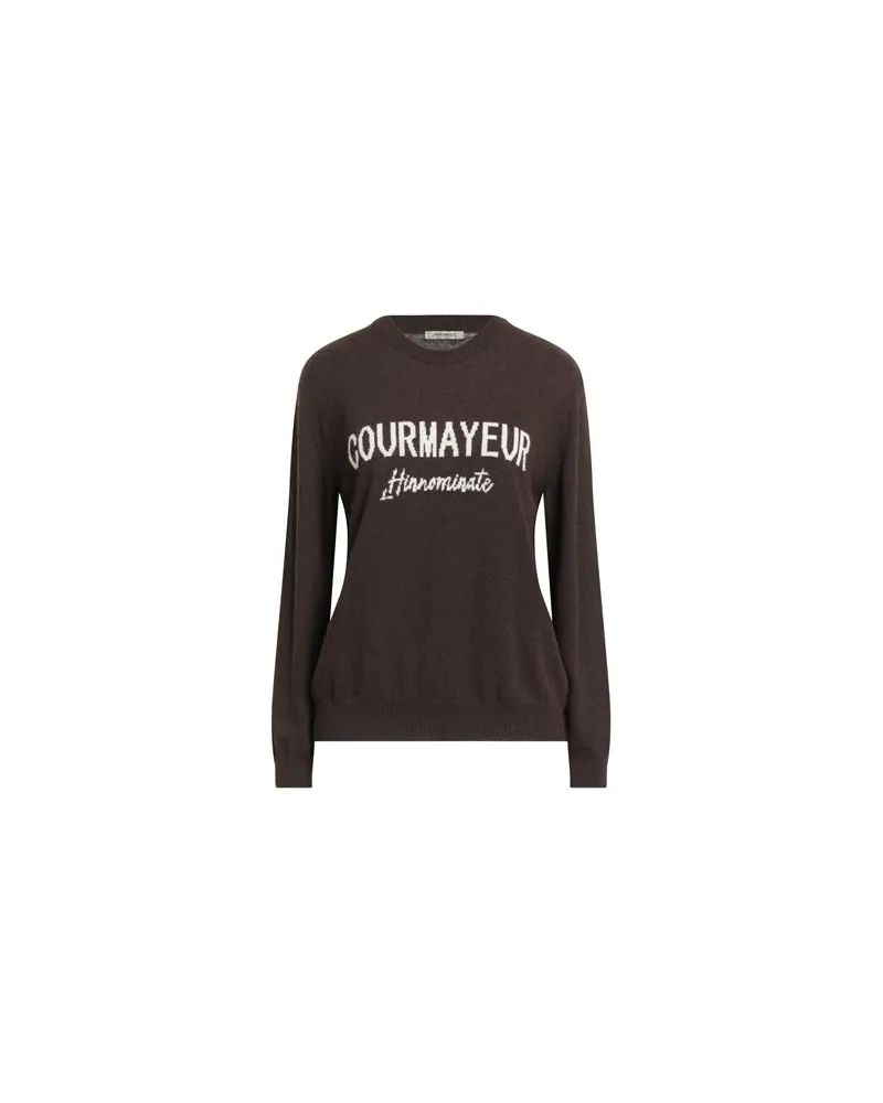 HINNOMINATE STRICKWAREN - Pulloverauf YOOX.COM Schokobraun