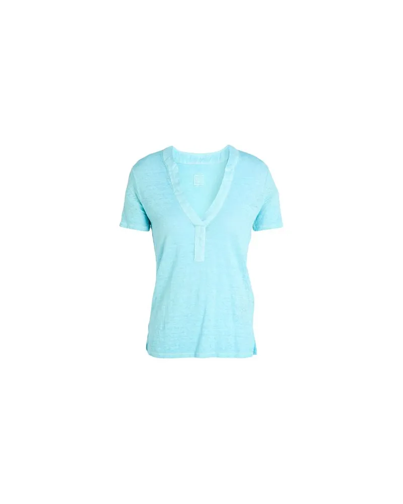 120% Lino TOPS - T-shirtsauf YOOX.COM Tūrkis