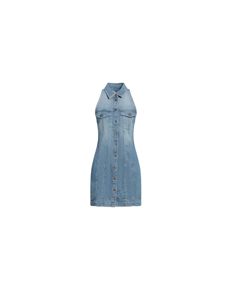 Dondup KLEIDER - Mini-Kleiderauf YOOX.COM Blau