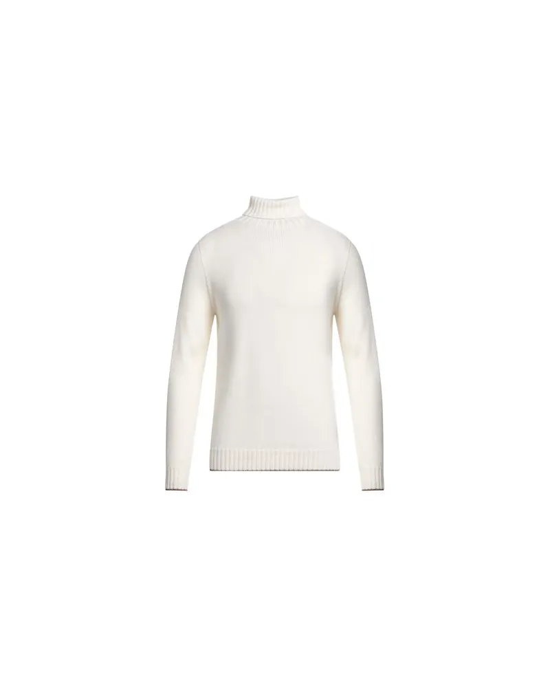 Dondup STRICKWAREN - Rollkragenpulloverauf YOOX.COM Cremeweiß