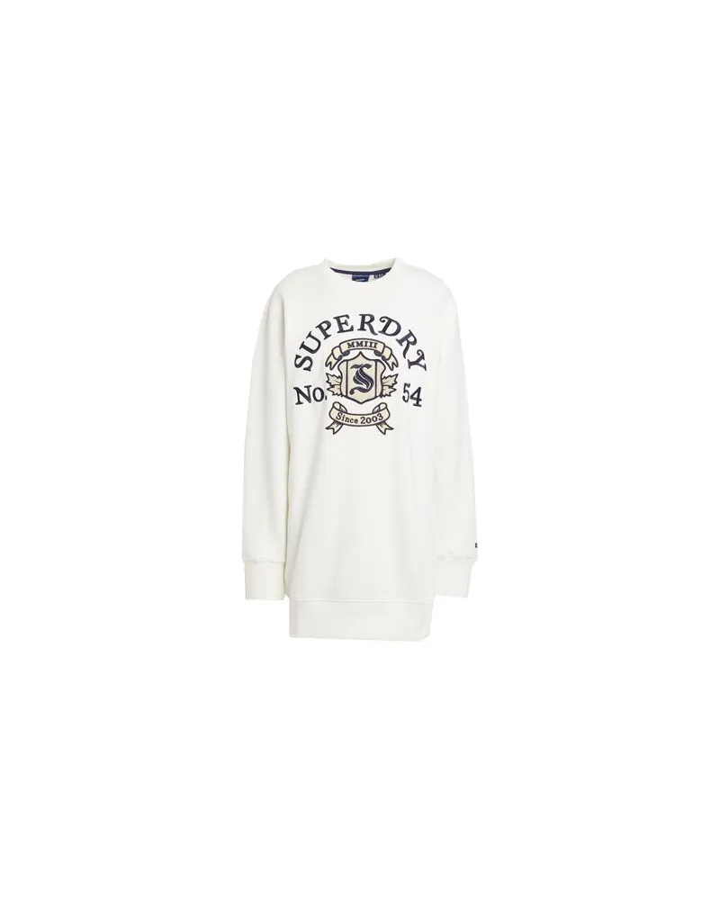 Superdry. KLEIDER - Mini-Kleiderauf YOOX.COM Weiß