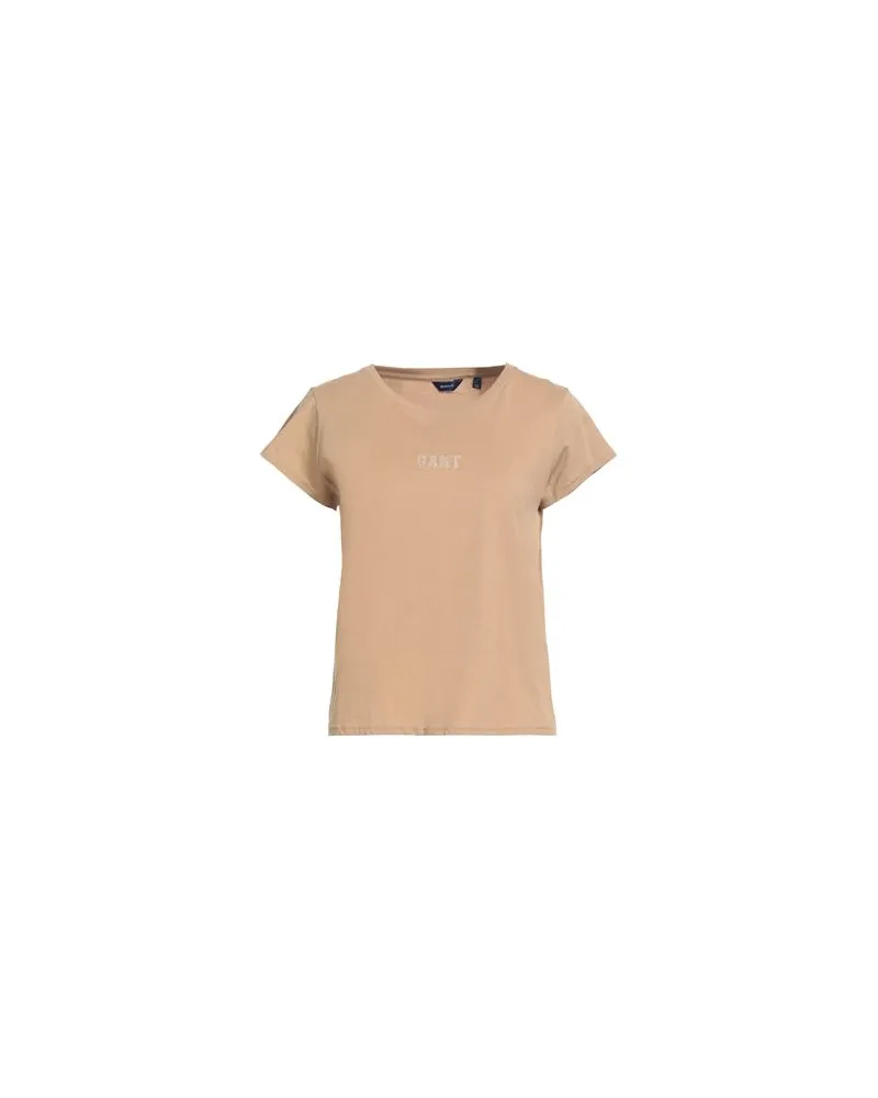 Gant TOPS - T-shirtsauf YOOX.COM Sand