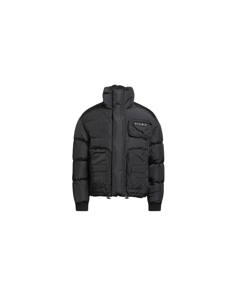 Dsquared2 JACKEN & MÄNTEL - Pufferjacken & Daunenjackenauf YOOX.COM Schwarz