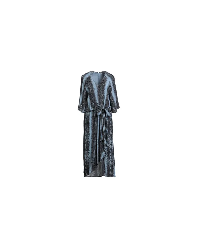 Essentiel KLEIDER - Midi-Kleiderauf YOOX.COM Himmelblau
