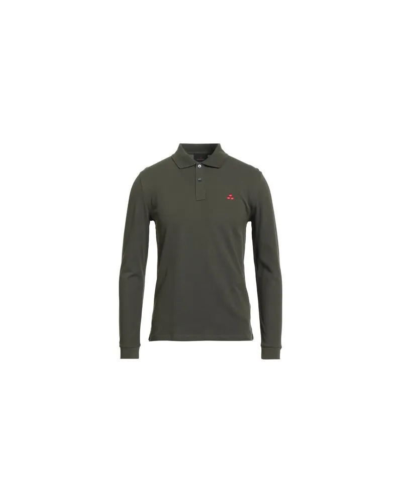 Peuterey TOPS - Poloshirtsauf YOOX.COM Militärgrün