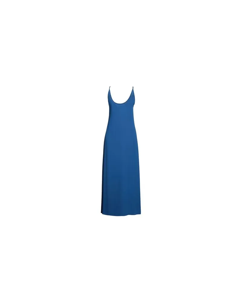 EAN 13 KLEIDER - Maxi-Kleiderauf YOOX.COM Blau