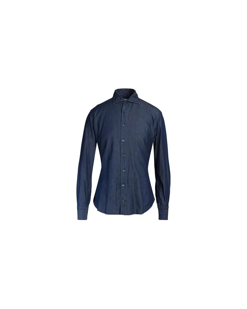 Drumohr  TOPS - Hemdenauf YOOX.COM Nachtblau