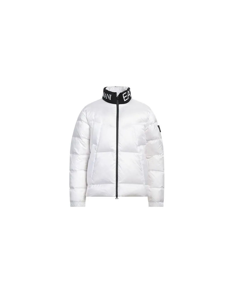 EA7 JACKEN & MÄNTEL - Pufferjacken & Daunenjackenauf YOOX.COM Weiß
