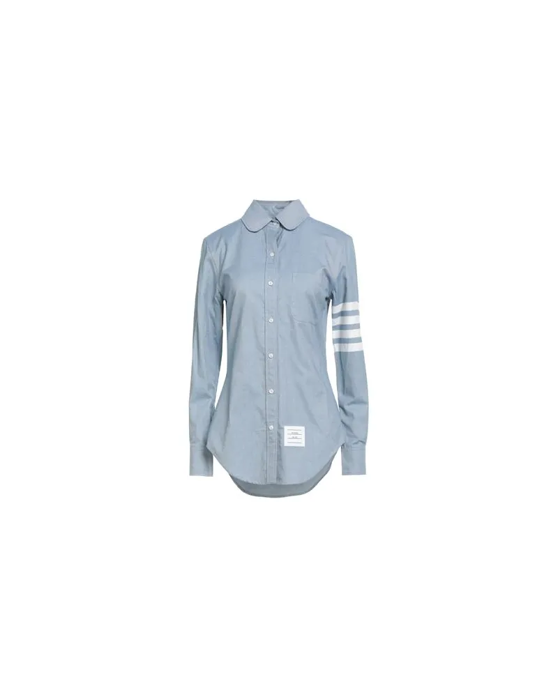 Thom Browne TOPS - Hemdenauf YOOX.COM Taubenblau
