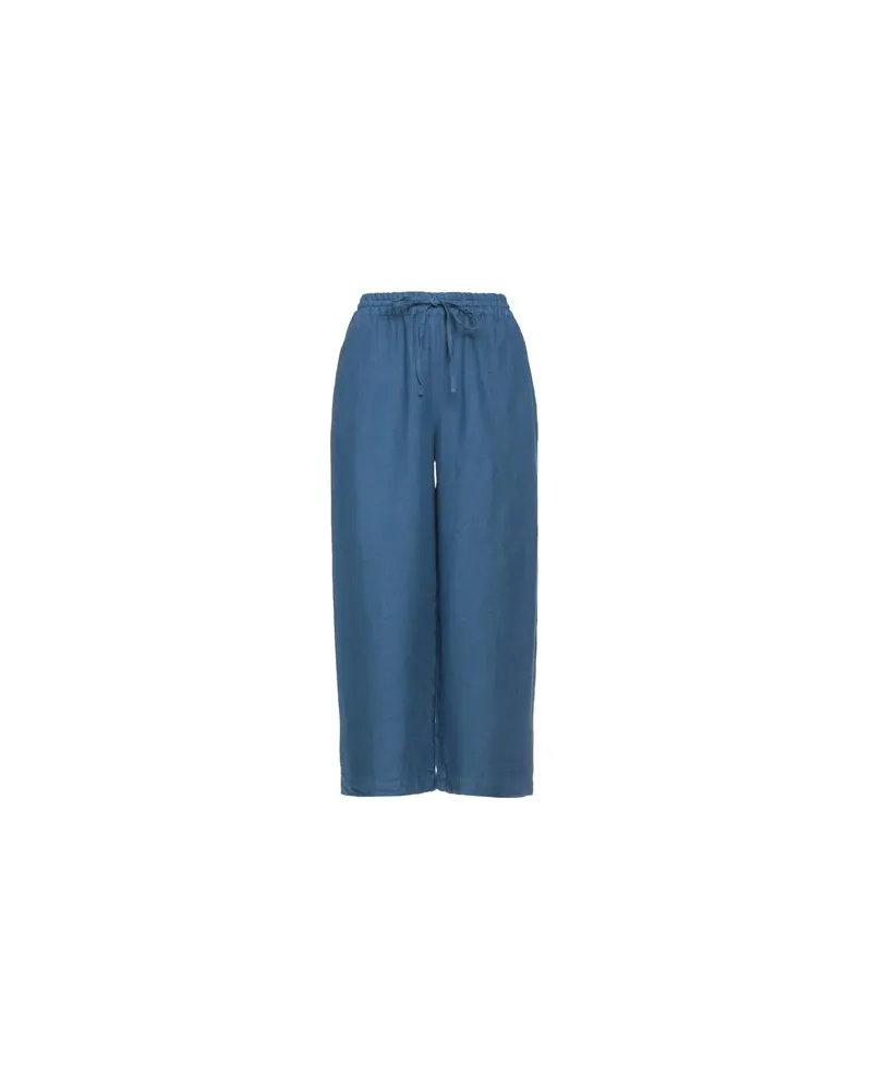 120% Lino HOSEN & RÖCKE - Hosenauf YOOX.COM Marineblau