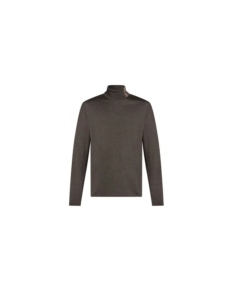 Emporio Armani STRICKWAREN - Rollkragenpulloverauf YOOX.COM Braun
