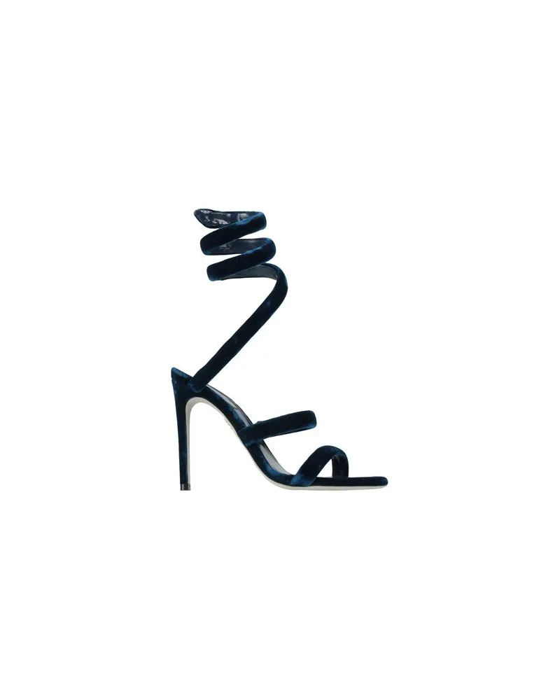 René Caovilla SCHUHE - Sandalenauf YOOX.COM Blau