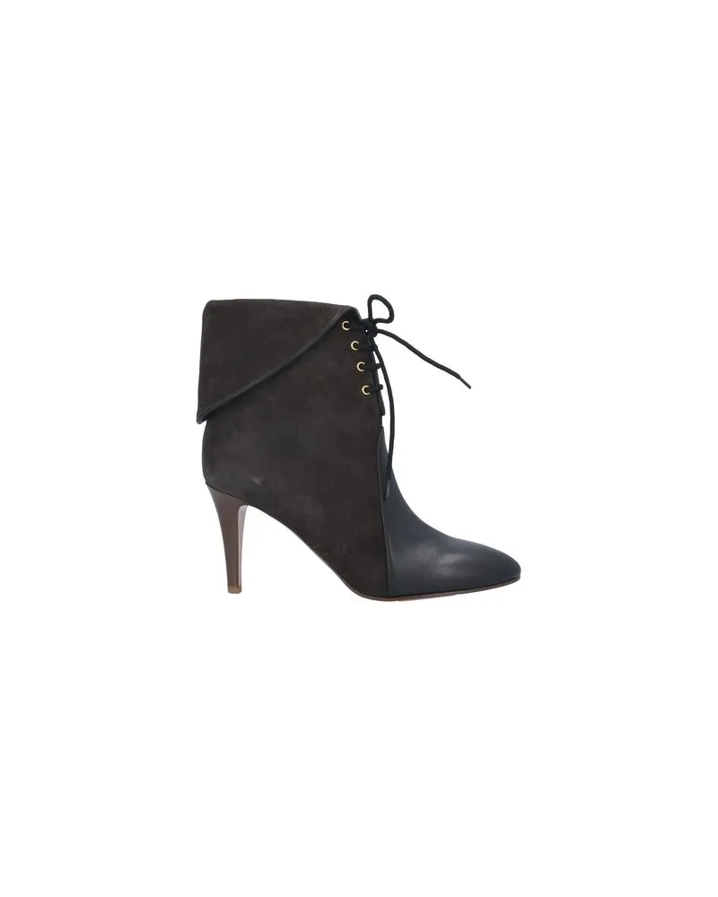 Chloé SCHUHE - Stiefelettenauf YOOX.COM Braungrau