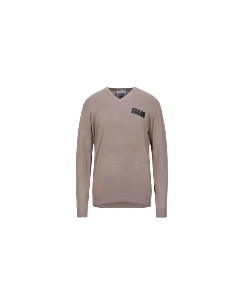 John Richmond STRICKWAREN - Pulloverauf YOOX.COM Khaki
