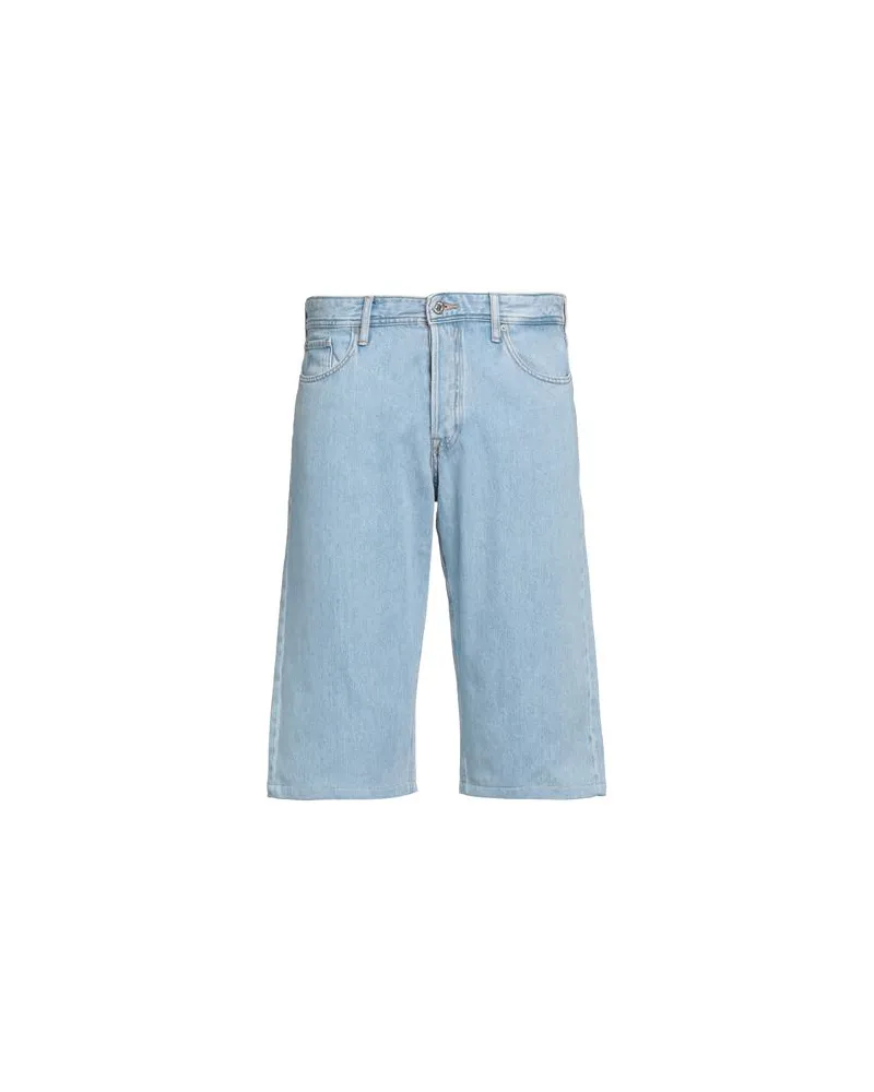 Jack & Jones HOSEN & RÖCKE - Jeansshortsauf YOOX.COM Blau