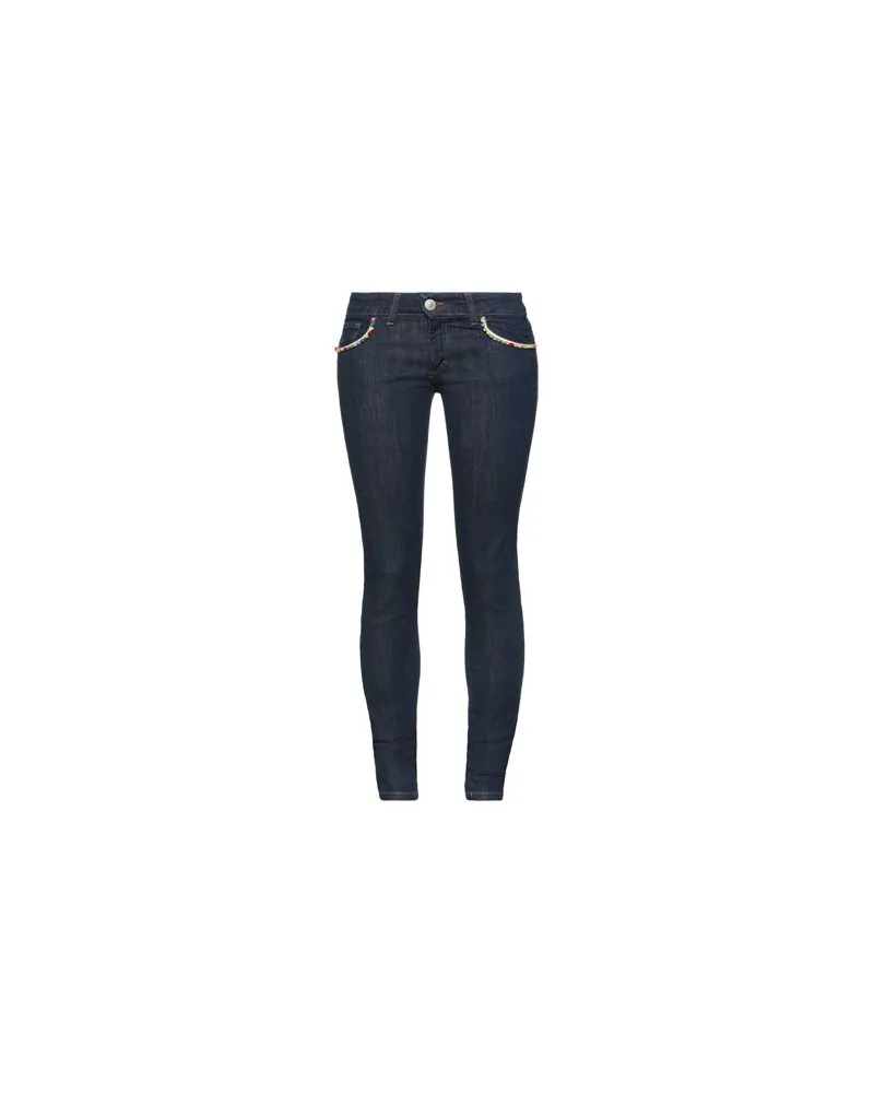 Boutique de la Femme HOSEN & RÖCKE - Jeanshosenauf YOOX.COM Blau