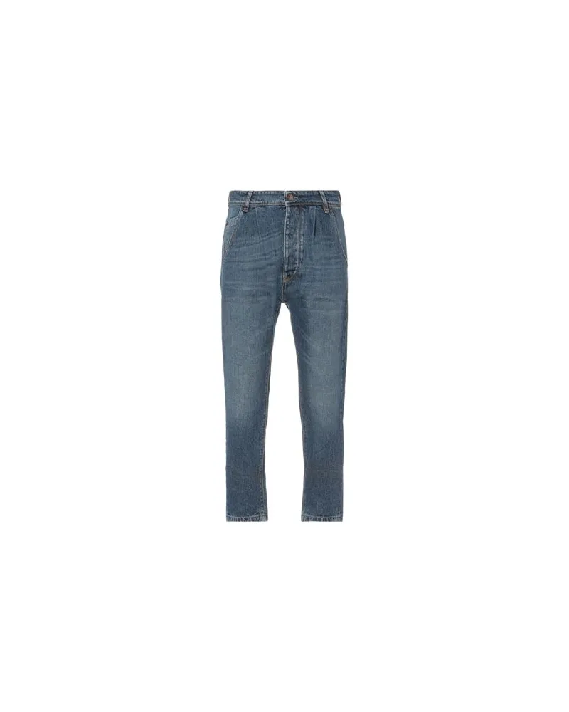Novemb3r HOSEN & RÖCKE - Jeanshosenauf YOOX.COM Blau