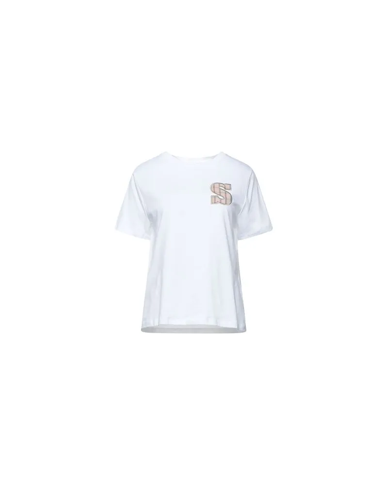 Sandro TOPS - T-shirtsauf YOOX.COM Weiß