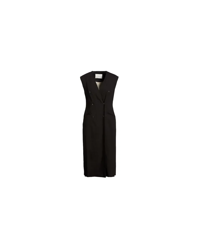TELA KLEIDER - Midi-Kleiderauf YOOX.COM Schwarz