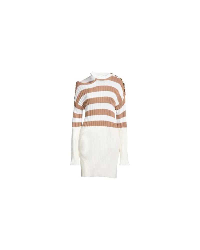 Balmain KLEIDER - Mini-Kleiderauf YOOX.COM Elfenbein