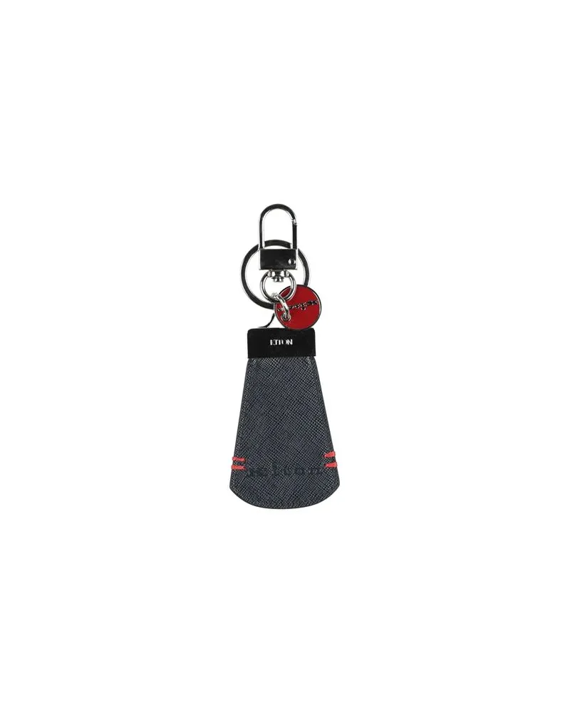 Kiton Kleinlederwaren - Schlüsselanhängerauf YOOX.COM Nachtblau