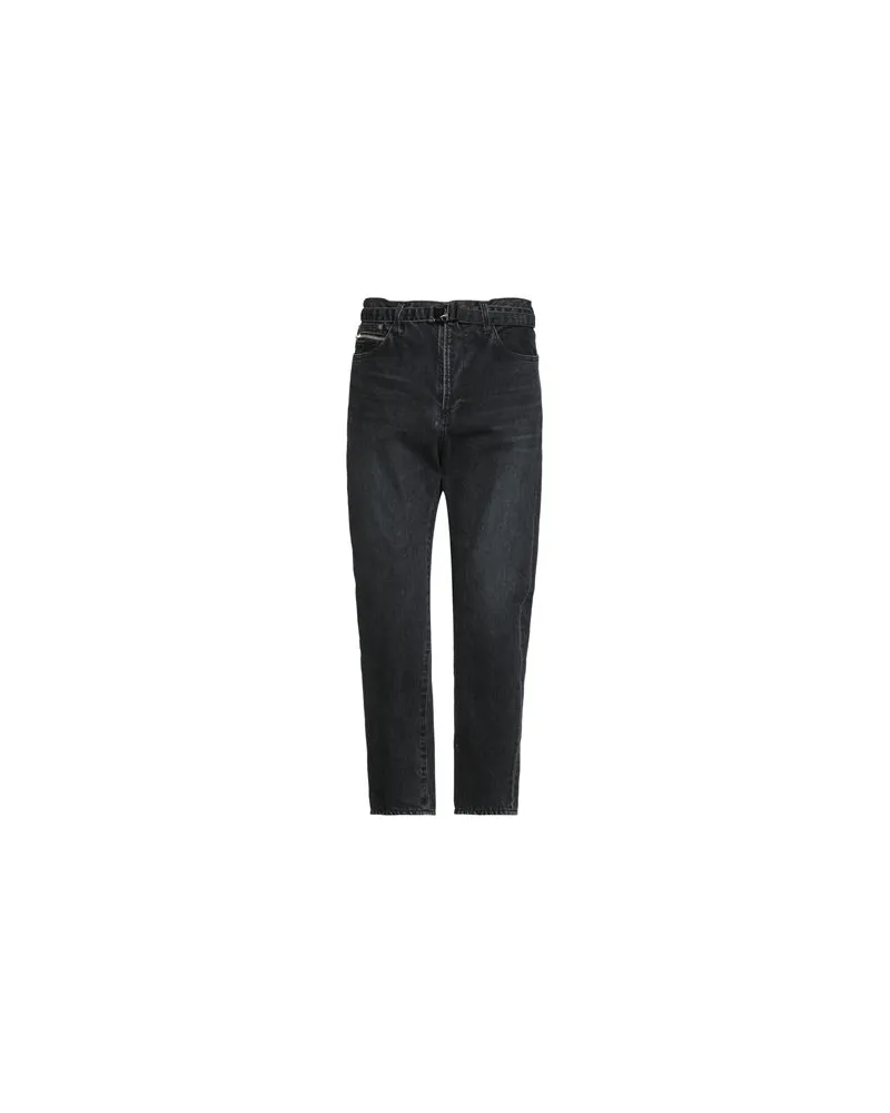 Sacai HOSEN & RÖCKE - Jeanshosenauf YOOX.COM Schwarz