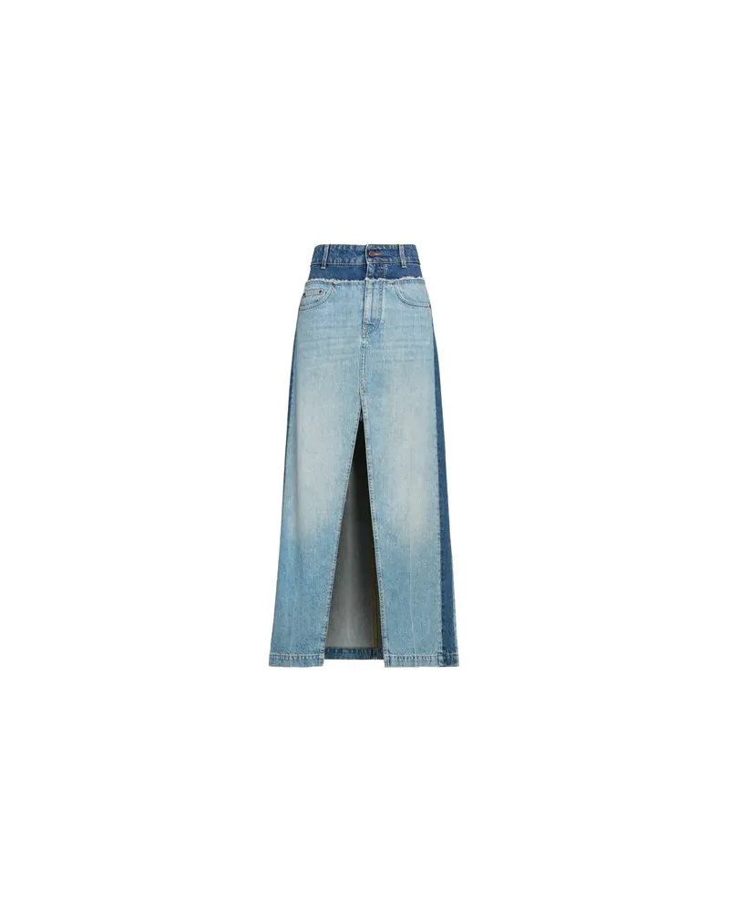 Stella McCartney HOSEN & RÖCKE - Jeansröckeauf YOOX.COM Blau