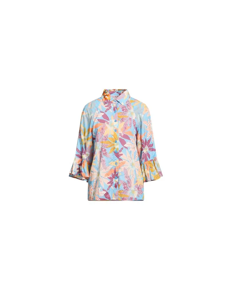 Connor & Blake TOPS - Hemdenauf YOOX.COM Hellblau