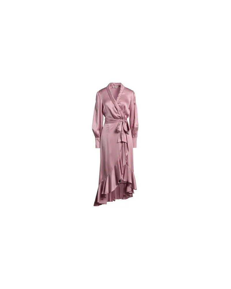Zimmermann KLEIDER - Midi-Kleiderauf YOOX.COM Rosa