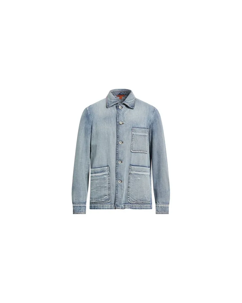 BARENA JACKEN & MÄNTEL - Jeansjacken/Mäntelauf YOOX.COM Blau