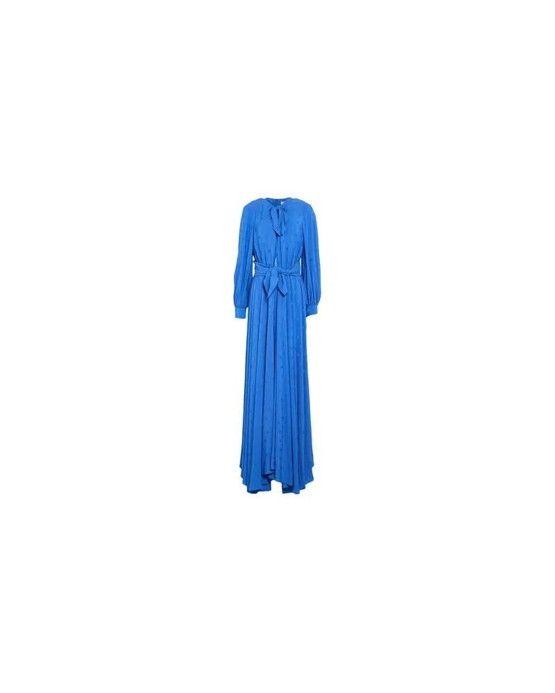 MSGM KLEIDER - Maxi-Kleiderauf YOOX.COM Blau