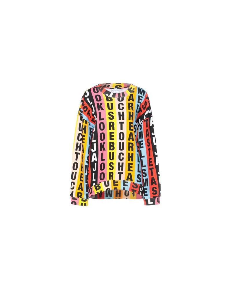 Au Jour Le Jour TOPS - Sweatshirtsauf YOOX.COM Gelb