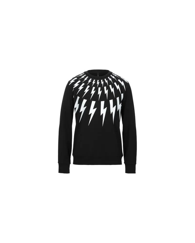 Neil Barrett TOPS - Sweatshirtsauf YOOX.COM Schwarz