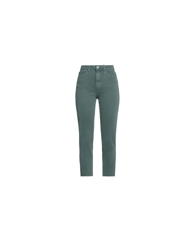 only BLUE DENIM - HOSEN & RÖCKE - Jeanshosenauf YOOX.COM Grün