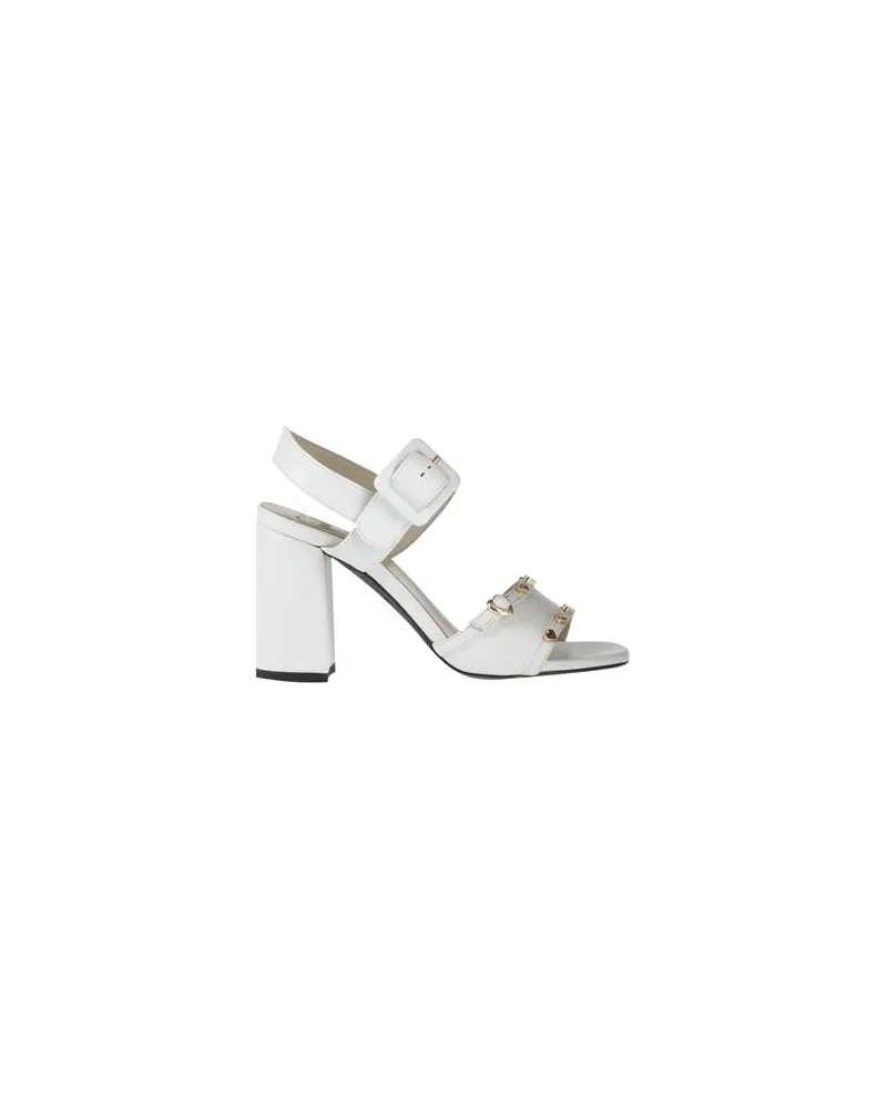 Moschino SCHUHE - Sandalenauf YOOX.COM Weiß