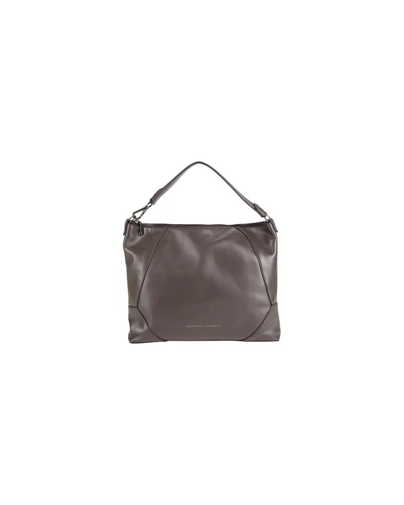 Brunello Cucinelli TASCHEN - Handtaschenauf YOOX.COM Dunkelbraun