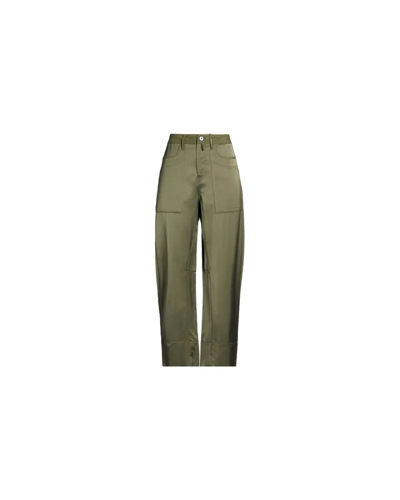 HIGH HOSEN & RÖCKE - Hosenauf YOOX.COM Militärgrün