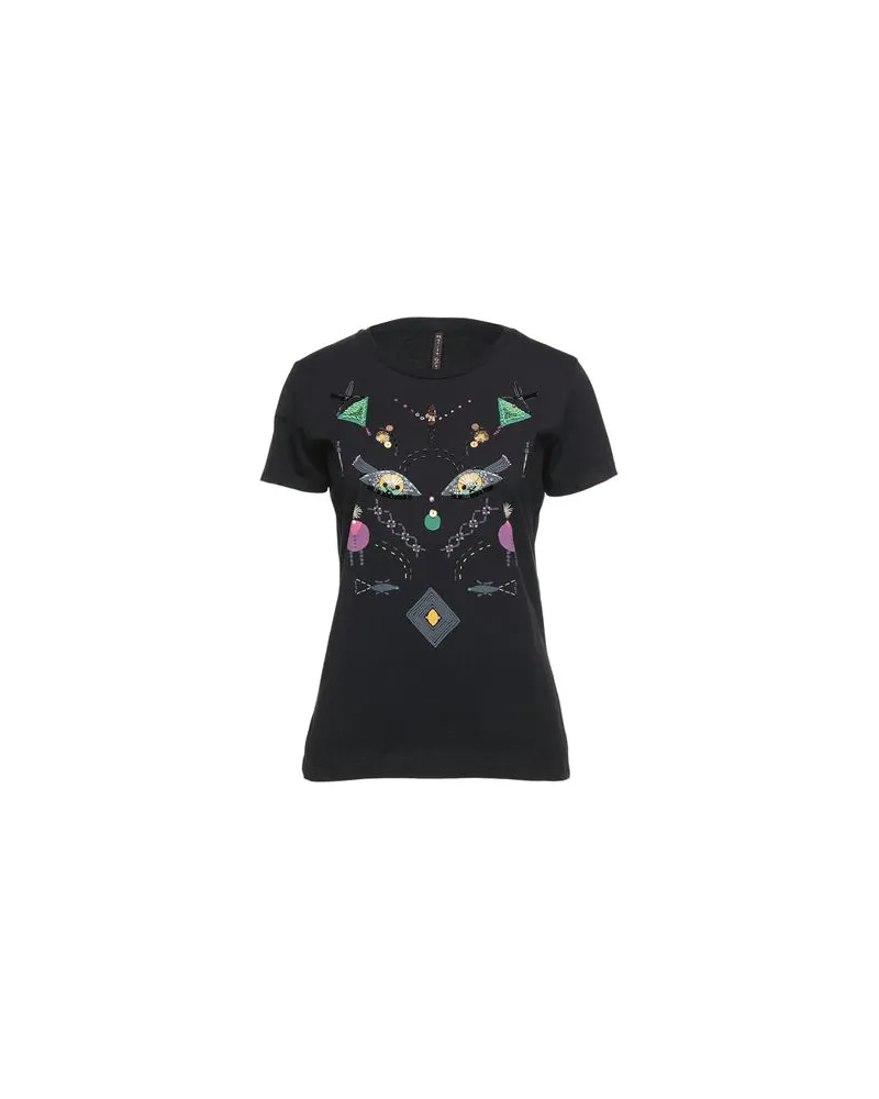 Manila Grace TOPS - T-shirtsauf YOOX.COM Schwarz