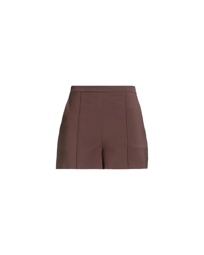 Elisabetta Franchi HOSEN & RÖCKE - Shorts & Bermudashortsauf YOOX.COM Schokobraun