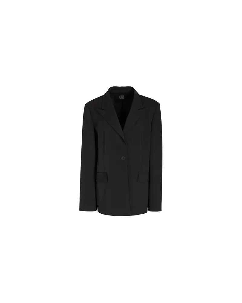 8 by Yoox OVERSIZE BLAZER  - ANZÜGE und CO-ORDS - Blazersauf YOOX.COM Schwarz