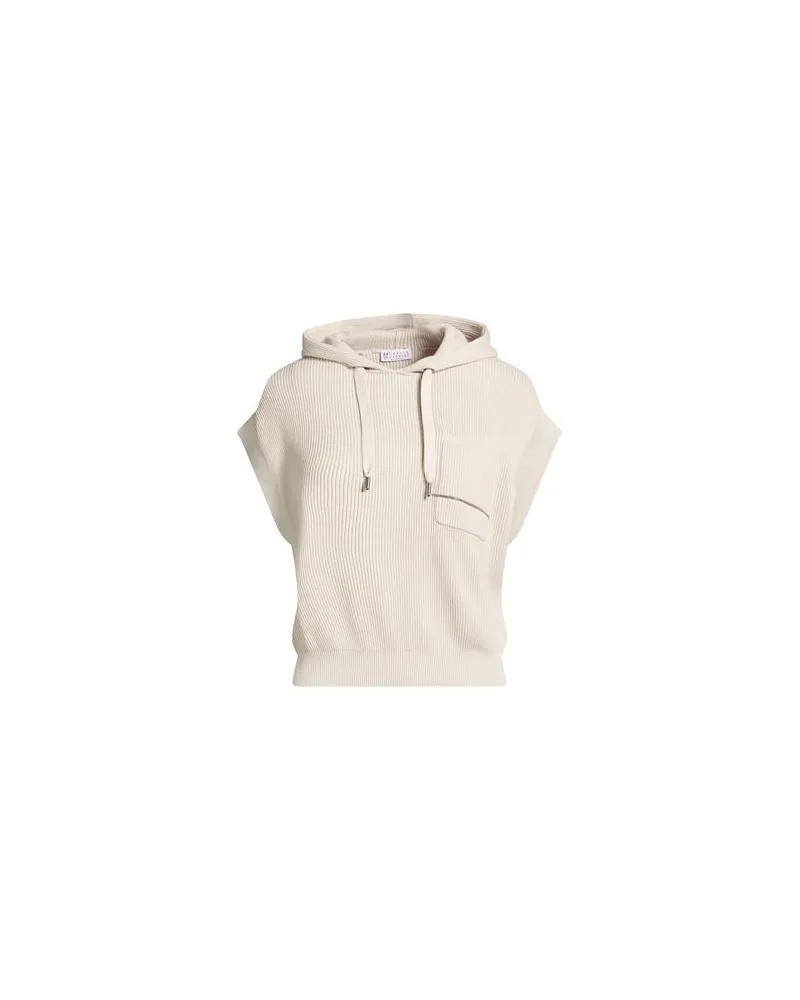 Brunello Cucinelli STRICKWAREN - Pulloverauf YOOX.COM Beige