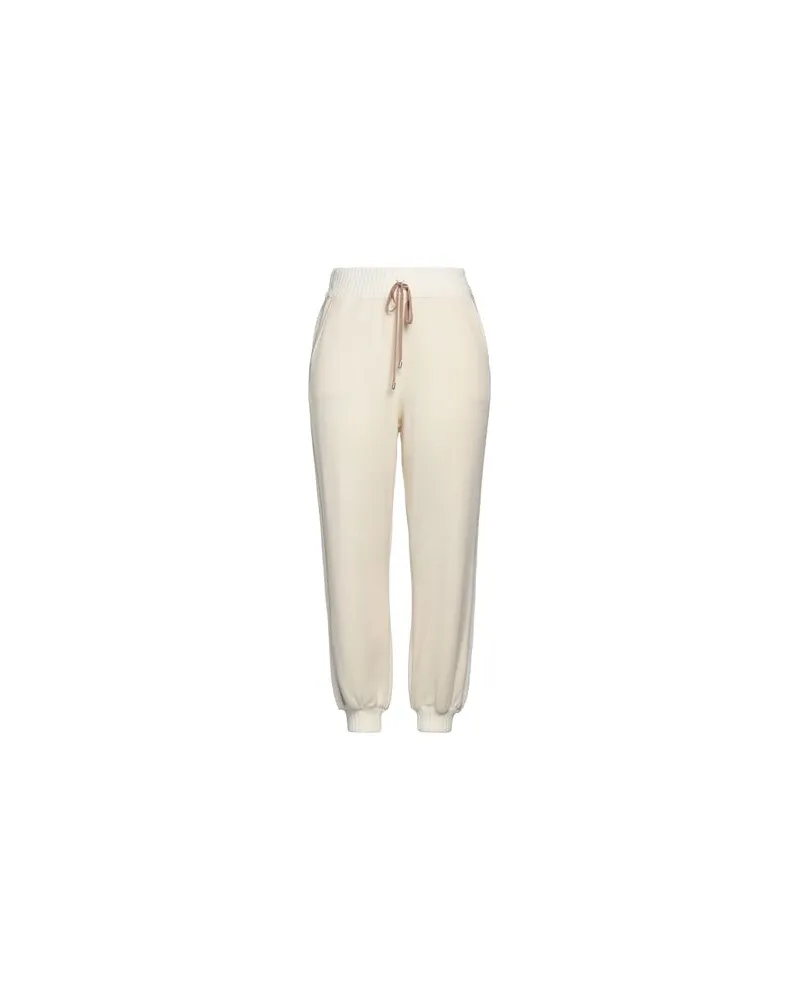 Tricot Chic HOSEN & RÖCKE - Hosenauf YOOX.COM Elfenbein