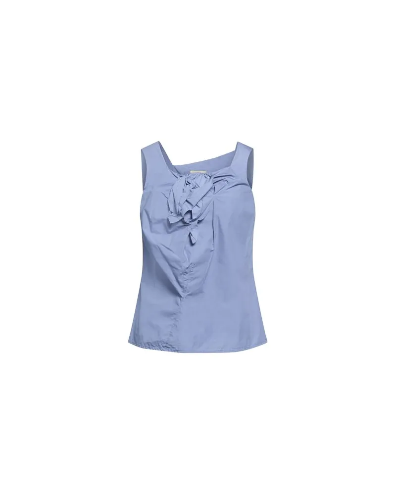 Alessia Santi TOPS - Topsauf YOOX.COM Hellblau