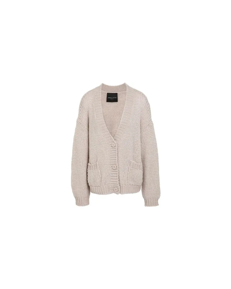 Roberto Collina STRICKWAREN - Strickjackenauf YOOX.COM Hellgrau