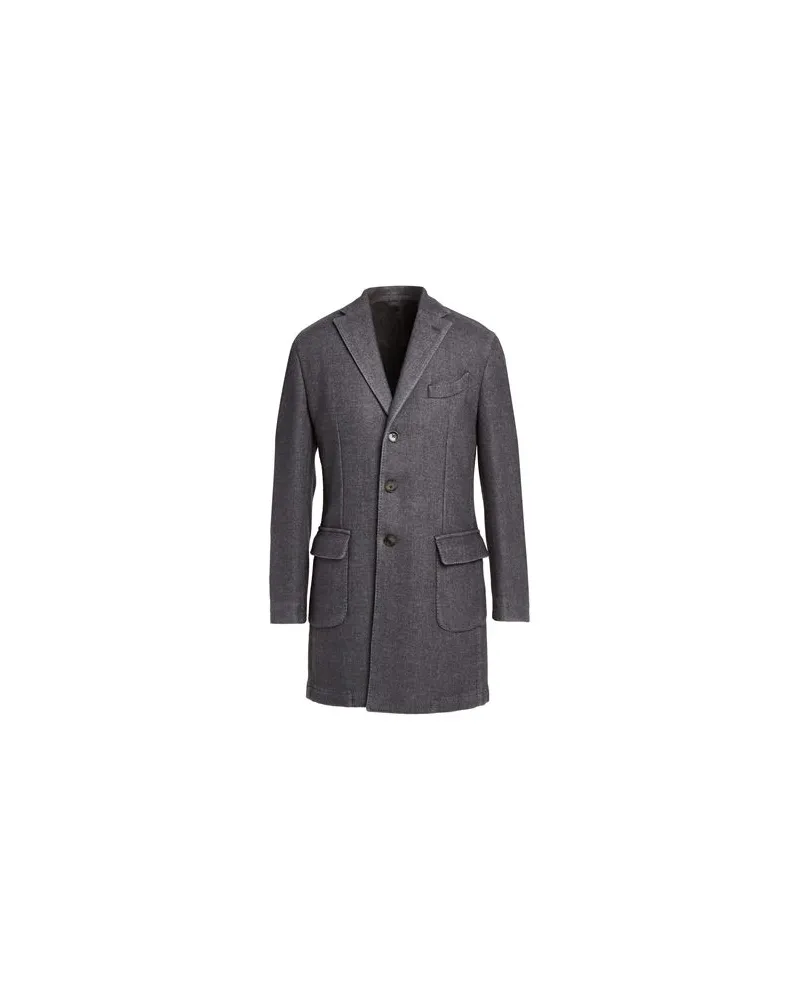 Luigi Bianchi Mantova JACKEN & MÄNTEL - Mäntelauf YOOX.COM Braungrau