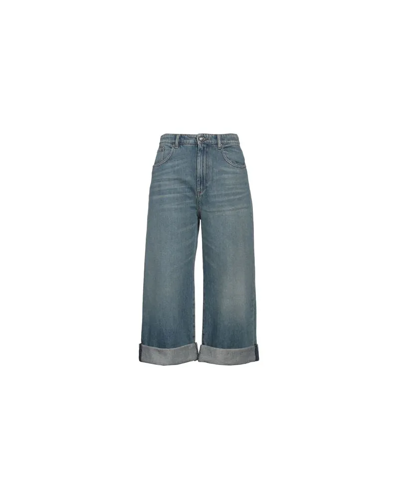 SPORTMAX HOSEN & RÖCKE - Jeanshosenauf YOOX.COM Blau