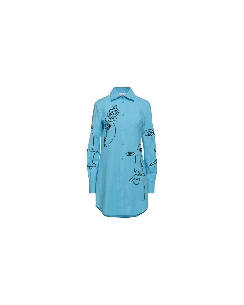 Moschino TOPS - Hemdenauf YOOX.COM Tūrkis