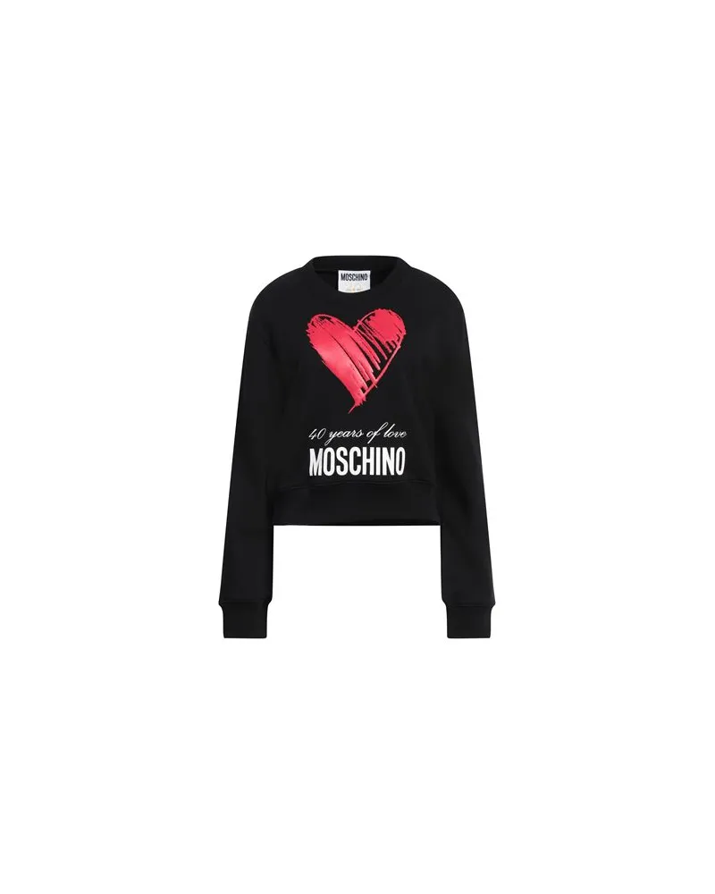 Moschino TOPS - Sweatshirtsauf YOOX.COM Schwarz