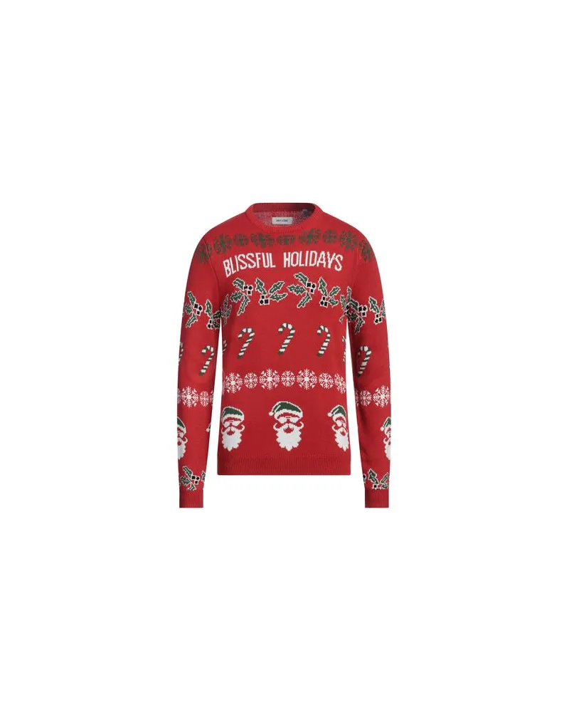 Only & Sons STRICKWAREN - Pulloverauf YOOX.COM Rot