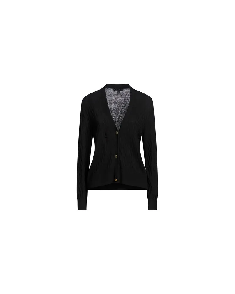 Armani Exchange STRICKWAREN - Strickjackenauf YOOX.COM Schwarz